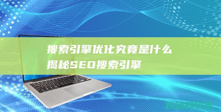 搜索引擎优化究竟是什么 - 揭秘SEO (搜索引擎优化的英文缩写)